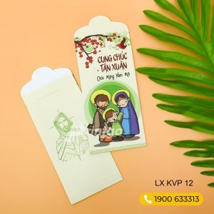 Mẫu lì xì Tết viết chữ theo yêu cầu