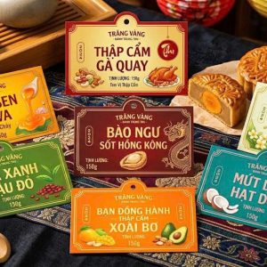 Mẫu tem nhãn vị bánh trung thu HD01