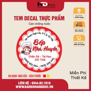 TEM THỰC PHẨM